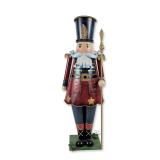 CCF Large Decorative Metal Nutcracker Figure