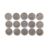 15pc US Eisenhower Dollar Coins