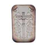 Jesus on the Cross 1oz .999 Fine Silver Bullion Uncirculated