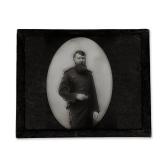 Duluth Helvetics President Glass Magic Lantern Slide