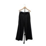 Emporio Armani Italian Gray Wide-Leg Trousers
