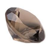 Round Brilliant Cut Smoky Quartz Loose Gemstone