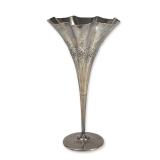 Tiffany & Co. Weighted Sterling Silver Trumpet Vase