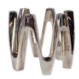 Dansk Jens Quistgaard French Zig Zag Silver Plate Candelabrum