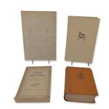 4 German Academic Hardcover Books