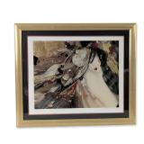 Suzanne Marie (American, 20th-21st Century) Hand-Embellished Serigraph on Paper, Signed & Numbered
