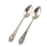 2pc Wallace Sterling Silver Citrus Spoons