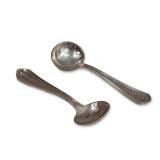 Pair of  Watson Sterling Silver Salt Spoons