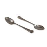 Pair of Lunt Sterling Silver Demitasse Spoons