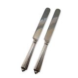 Pair of Gorham Plymouth Sterling Knives