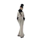 Michael Sutty Art Deco Lady Porcelain Figurine