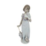 Lladro Summer Stroll 1991 Society Figurine