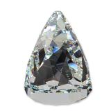 Swarovski Silver Cone Rio Crystal Cal Paperweight