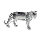 Swarovski Silver Crystal Tiger Figurine