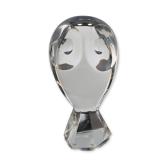 Baccarat Robert Rigot Modernist Crystal Owl Sculpture