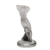 Lalique Frosted Glass Figurine, Nude Dancer