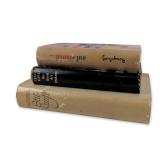 3 German Mid-Century Hardcover Books