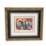 Zamy Steynovitz (Polish 1951-2000) Limited Edition Seriolithograph on Paper w/ COA