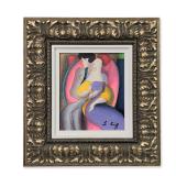 Linda Le Kinff (French, b. 1949), Serigraph on Canvas, The Life, Signed & Numbered w/ COA