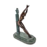 Erte (Russian/French, 1892-1990) Art Deco Bronze Sculpture, Prisoner of Love, Signed & Numbered