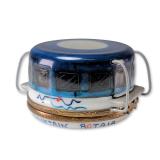 Limoges Hand Painted Porcelain Cable Car Trinket Box