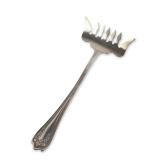 SSMC Sterling Silver Floral Sardine Fork