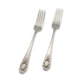Pair of Wallace Sterling Silver Forks