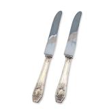 R. Wallace & Sons Sterling Dinner Knives