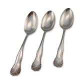 Trio of Gorham Lancaster Sterling Silver Serving Spoons
