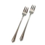 Pair of Gorham Plymouth Sterling Cocktail Forks