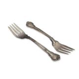 Gorham Sterling Silver Chantilly Salad Forks