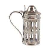 Webster Sterling Silver Reticulated Condiment Pot