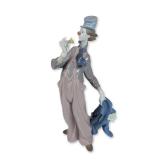 Lladro A Mile of Style Porcelain Clown Figurine 6507