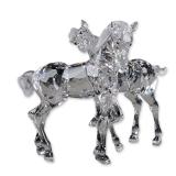 Swarovski Crystal Figurine, Foals
