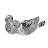 Swarovski Crystal 1987 Annual Edition Figurine, Turtledoves - Amour