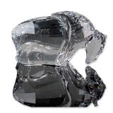 Swarovski Faceted Crystal Figurine, Buffalo
