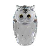 Swarovski Faceted Crystal Figurine, Giant Owl