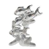 Swarovski South Sea School of Fish Figurine