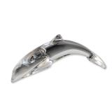 Baccarat France Clear Crystal Diving Dolphin Figurine