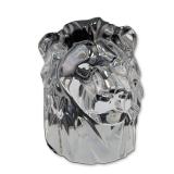 Baccarat France Crystal Lion Head Sculpture