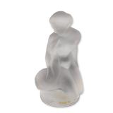 Lalique Frosted Crystal Leda and The Swan Figurine