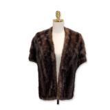 J.R. Fox Mid-Century Mahogany Mink Fur Stole