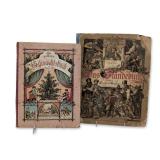 2 German Language Illustrated Books, Goldene Weihoarhesbuch and Das Standebuch