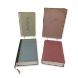 4 German Hardcover Books