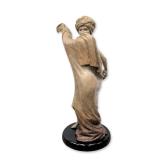 Martin Eichinger (American, b. 1949), Bronze Sculpture w/ Rotating Base, Security Blanket, Signed &