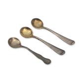 3pc Sterling Silver Salt Spoons includes Gorham