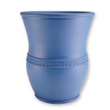 Wedgwood by Paul Finney Jasperware Royal Blue Vase, Signed