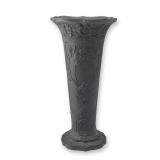 Wedgwood Black Basalt Art Nouveau Trumpet Vase, circa 1920