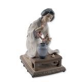 Lladro Porcelain Figurine, Oriental Girl 01004840