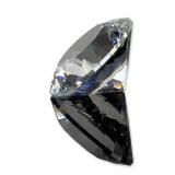 Swarovski Silver Crystal Faceted Crystal Large Chaton Paperweight
